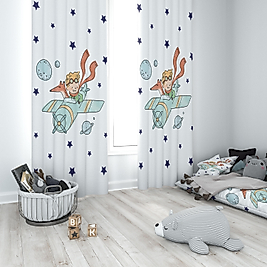 Minibabyrooms Küçük Prens Temalı Fon Perde