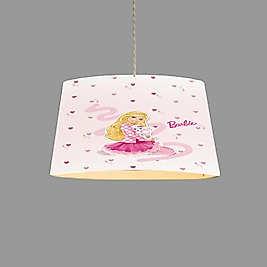 Minibabyroom  Barbie Temalı Çocuk Odası Sarkıt Avize