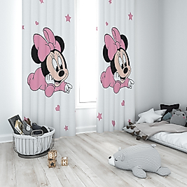 Minibabyrooms Minie Mause  Temalı Fon Perde