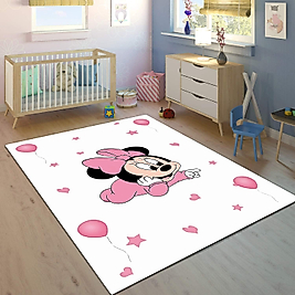 Minibabyrooms Minie Mause Desenli Halı
