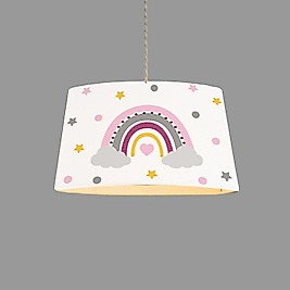 Minibabyroom Gökkuşağı Temalı Çocuk Odası Sarkıt Avize