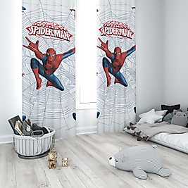 Minibabyrooms  Spiderman Temalı Fon Perde