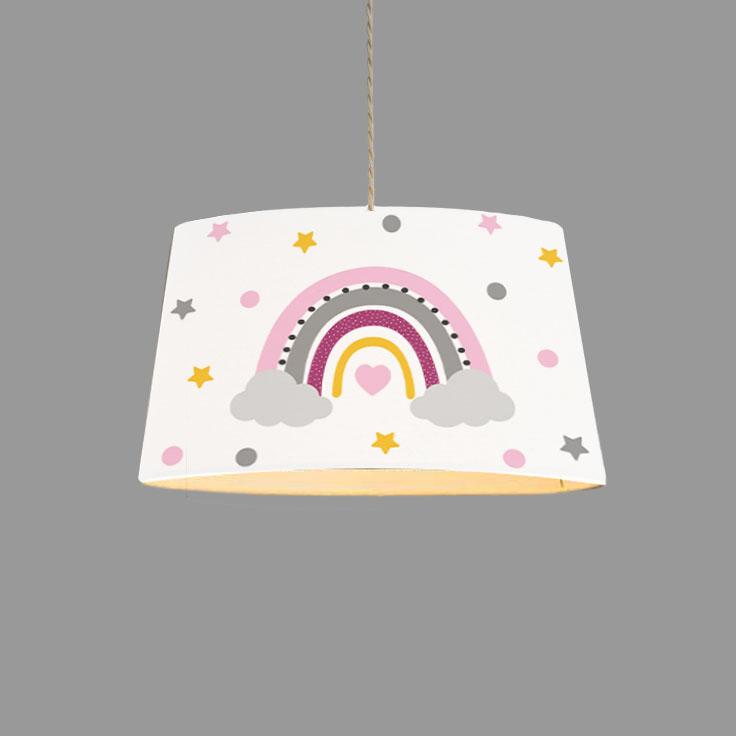 Minibabyroom Gökkuşağı Temalı Çocuk Odası Sarkıt Avize