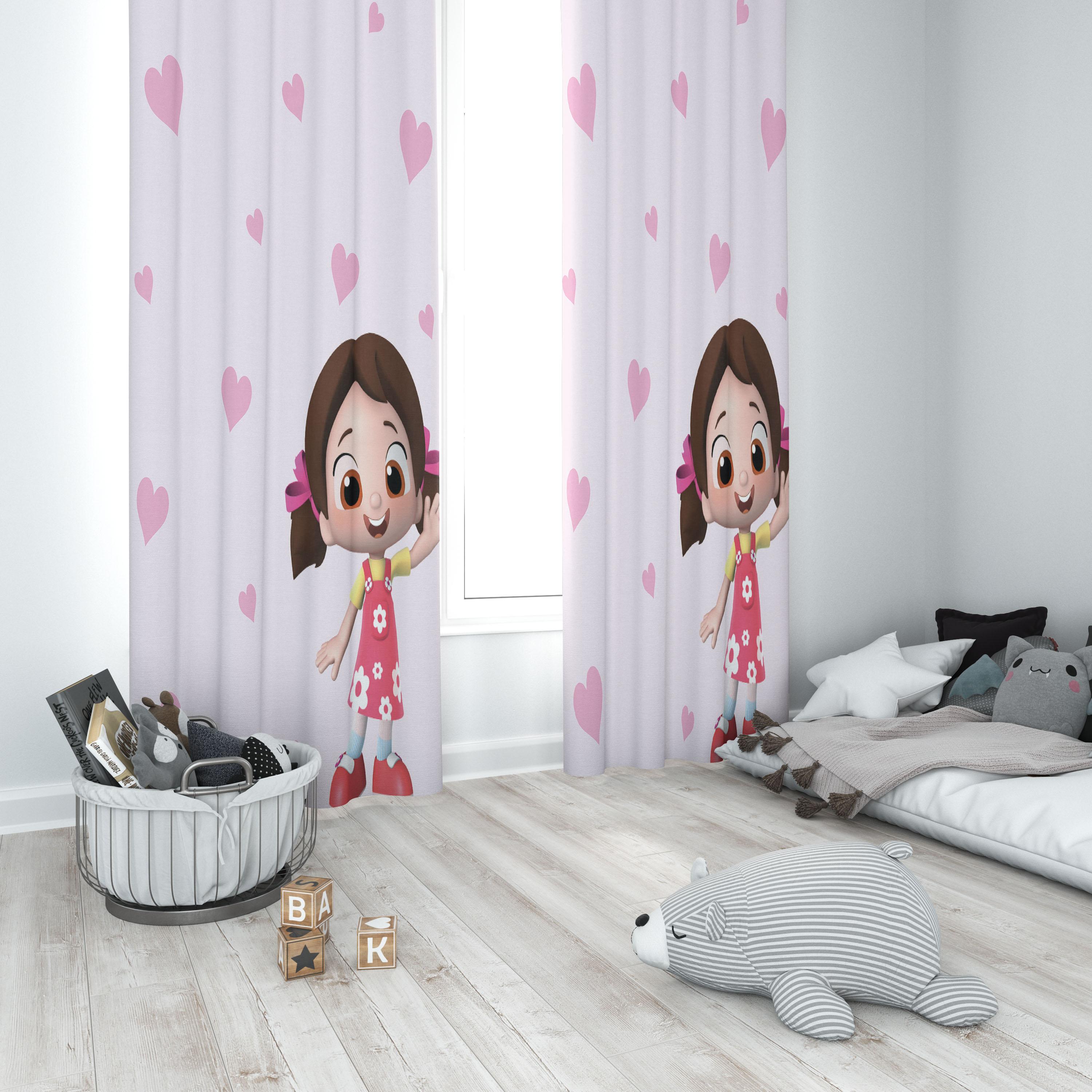 Minibabyrooms Niloya Temalı Fon Perde