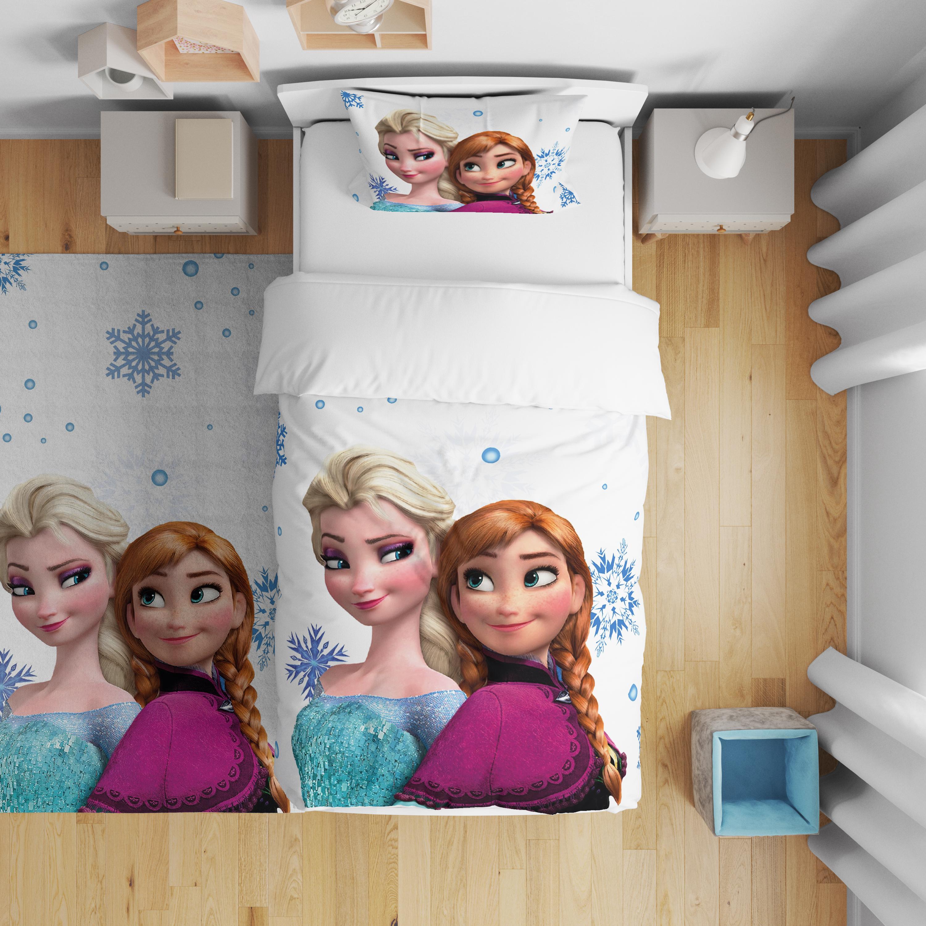 Minibabyrooms Elsa ve Anna Desenli Nevresim Takımı