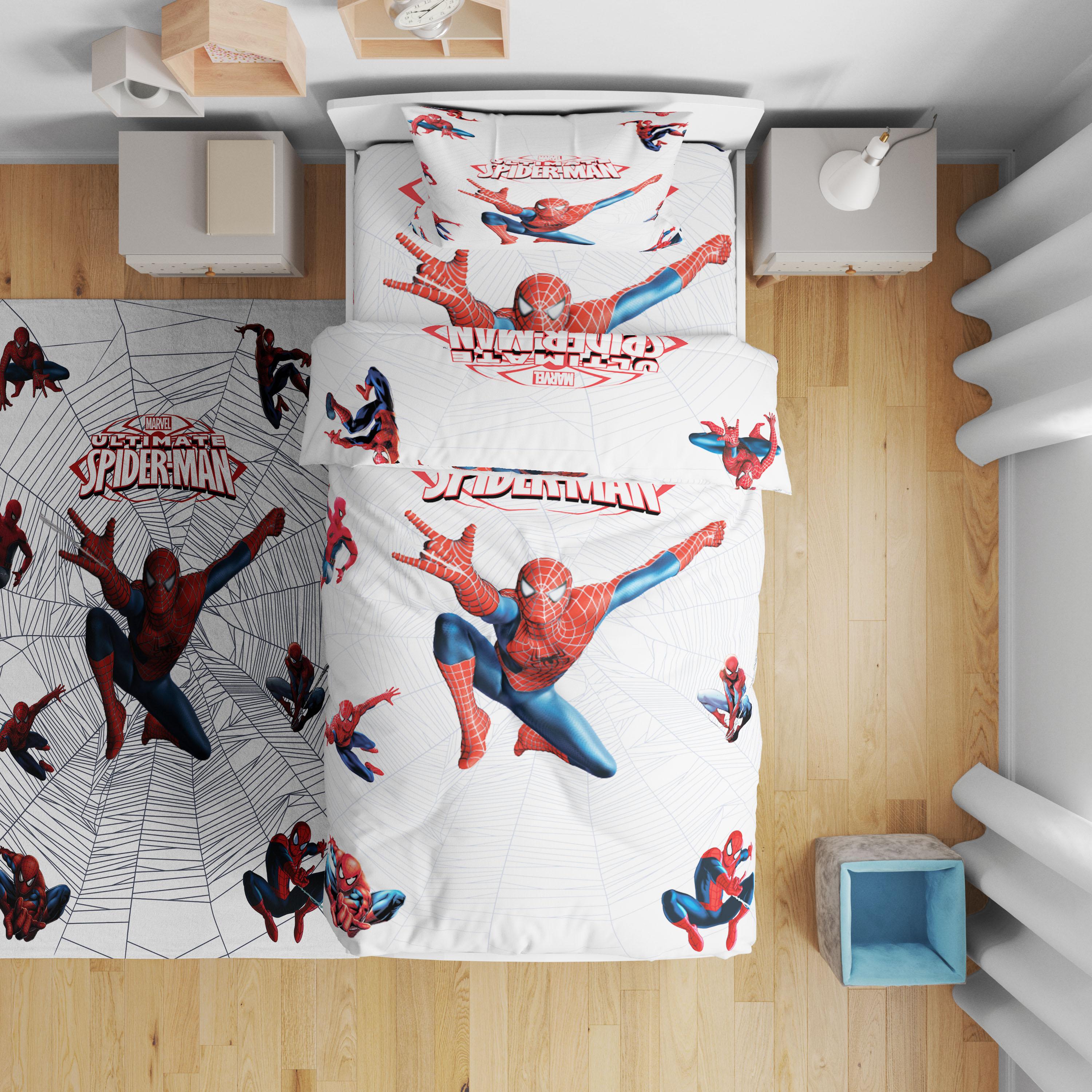 Minibabyrooms  Spiderman Desenli Nevresim Takımı