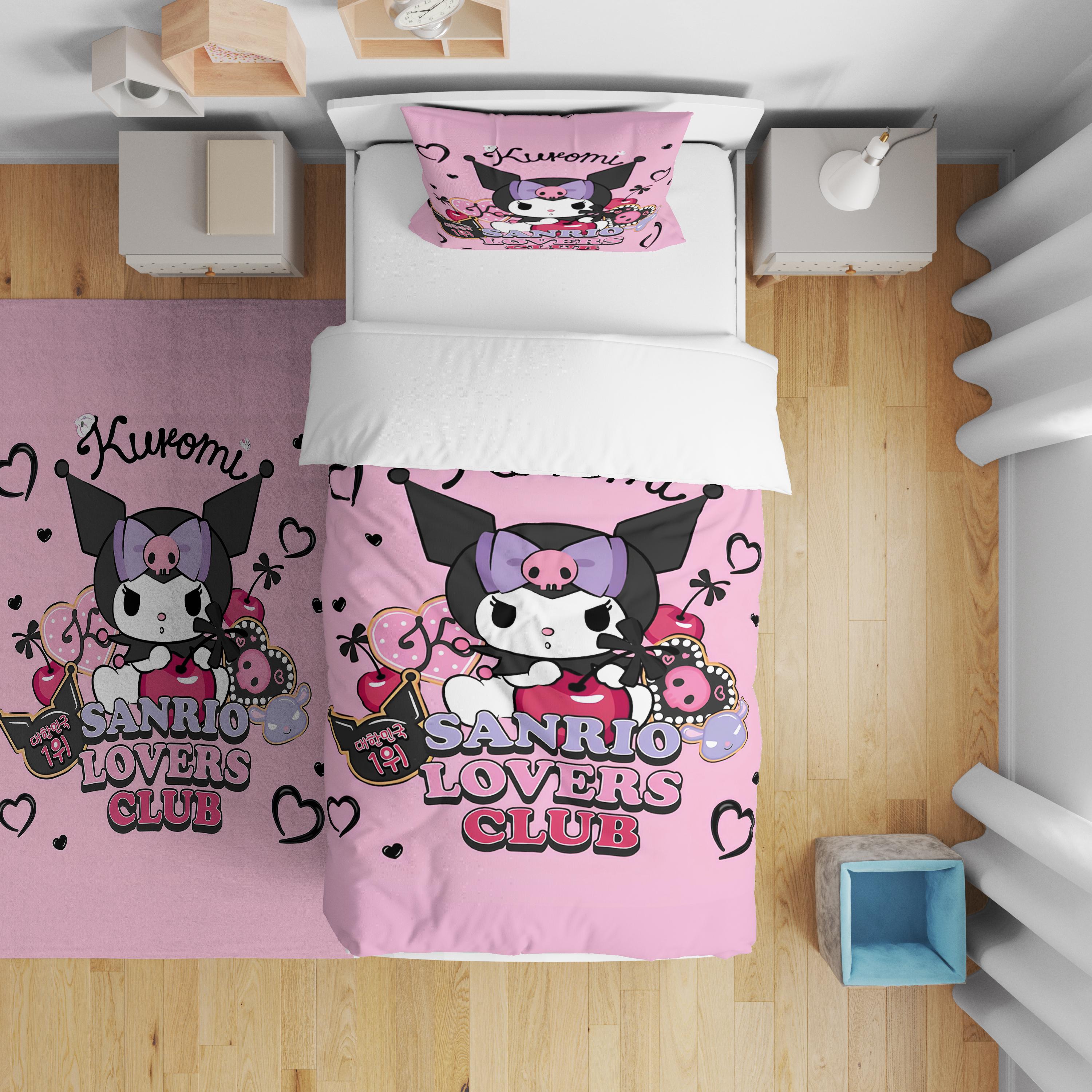 Minibabyrooms Pembe Kromi Desenli Nevresim Takımı