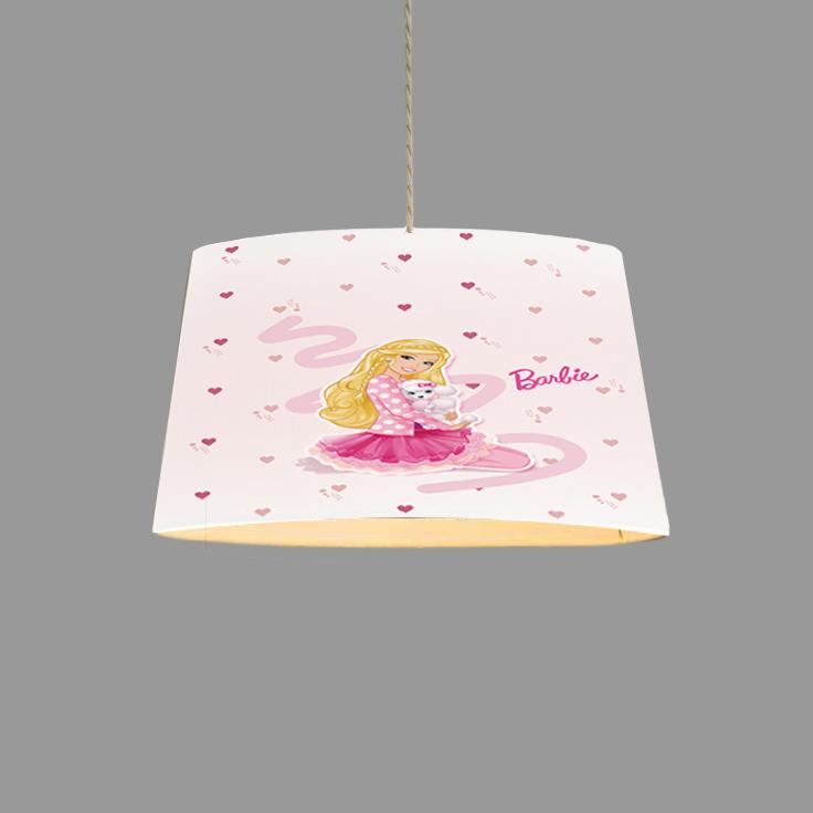 Minibabyroom  Barbie Temalı Çocuk Odası Sarkıt Avize