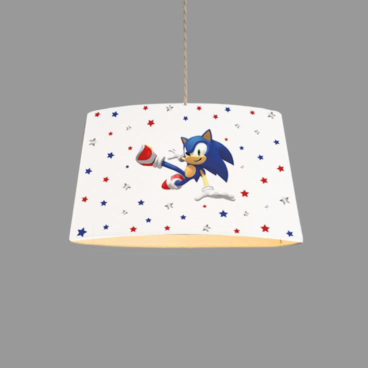 Minibabyroom  Sonic Temalı Çocuk Odası Sarkıt Avize