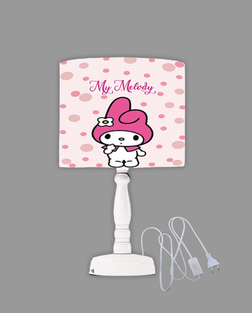 Minibabyrooms Cinnamoroll Desenli Ahşap Oyma Ayak Abajur