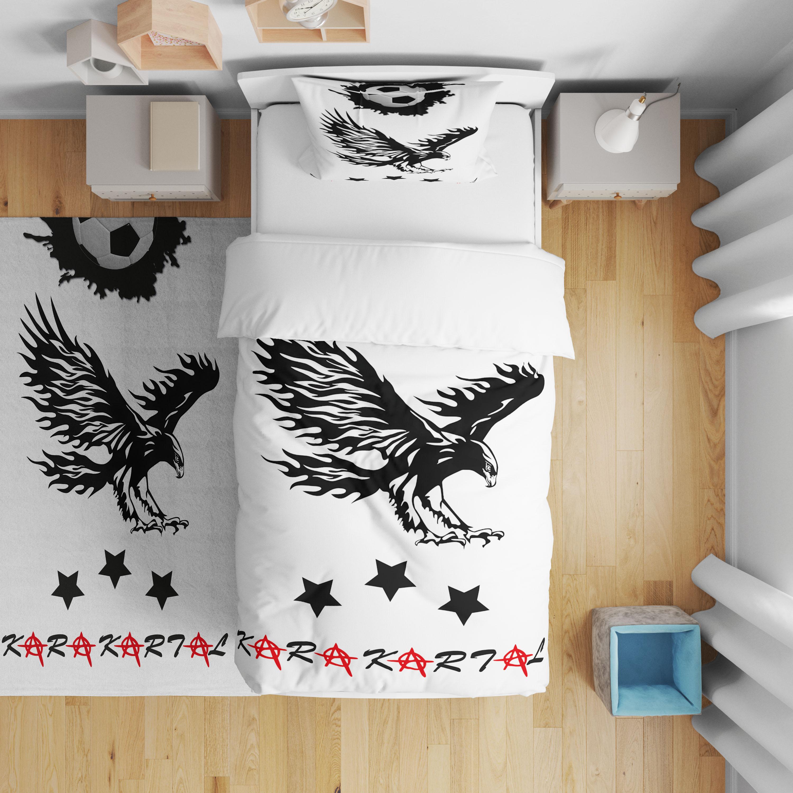 Minibabyrooms  Karakartal Desenli Nevresim Takımı
